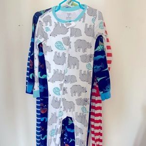 4T Carter’s Footie Pajama BUNDLE (5 Pajamas)